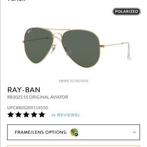 Polarized ray bans